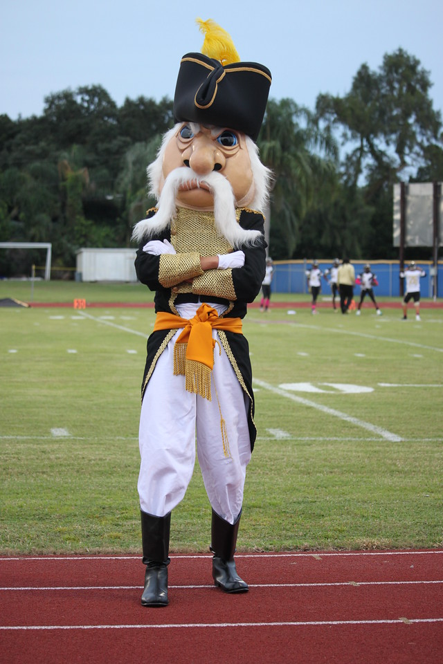 The Admiral school mascot