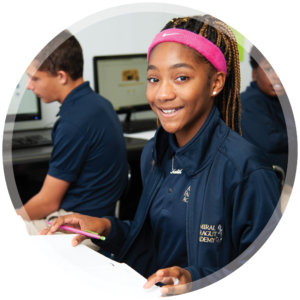 Circle Images Admiral Farragut Academy 较低的学校 Classroom Admiral Farragut Academy Private Elementary School in St. Petersburg, Florida