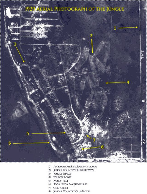 1926 aerial photo – the 丛林乡村俱乐部酒店 can be seen at the bottom of the photo
