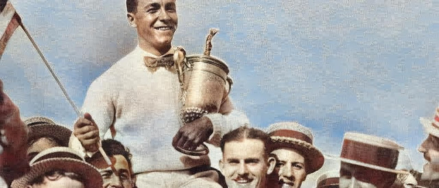 名人堂 golfer Gene Sarazen, one of many professional golfers who played the Jungle course